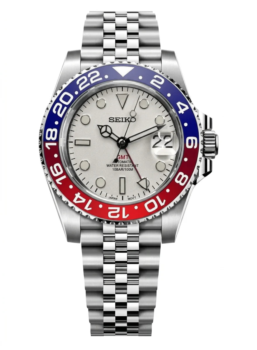 Comment porter une Seiko Mod - montre hommage GMT Pepsi Beiko