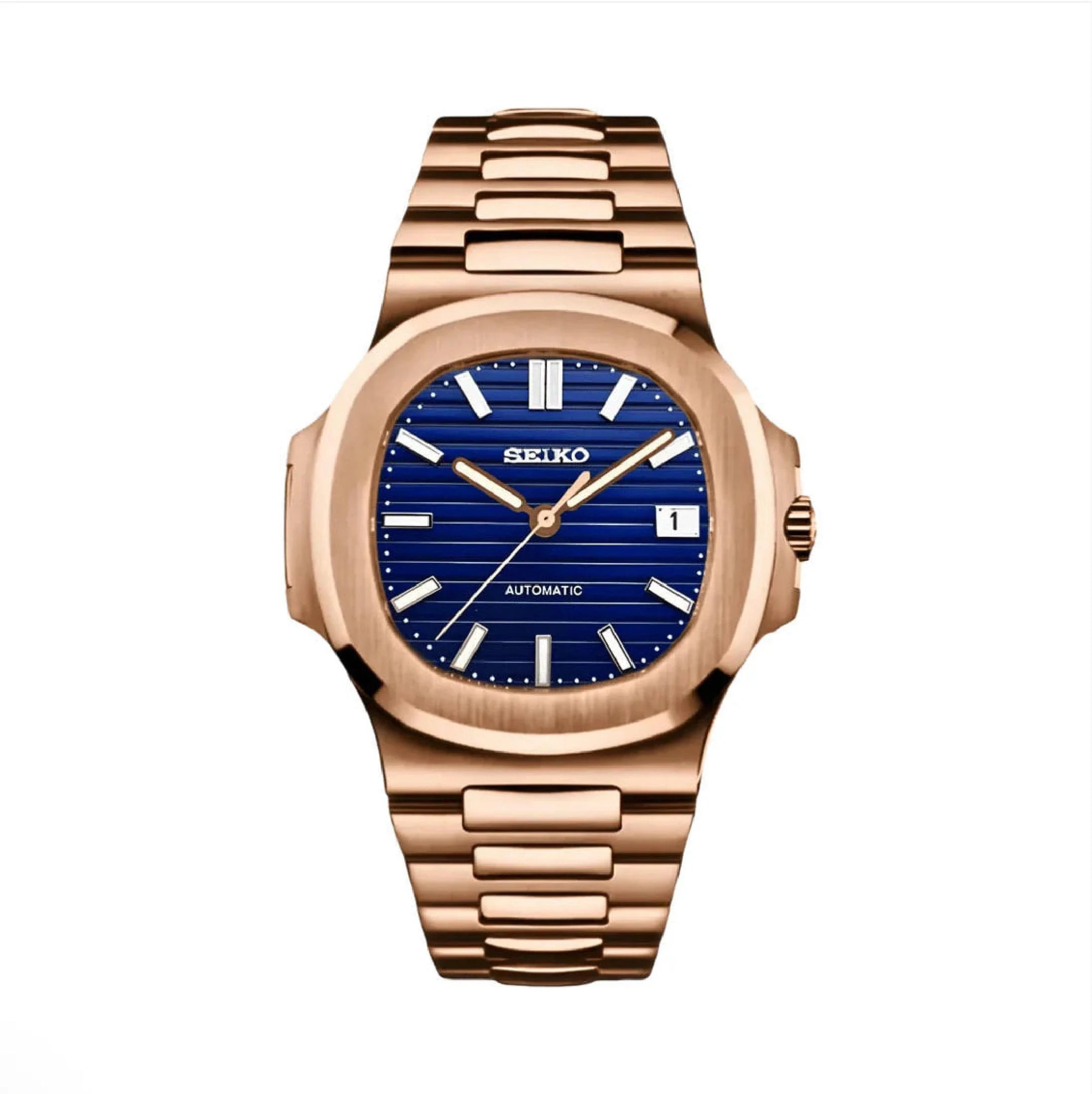 Seiko mod vs montres de mode : montre hommage acier et mécanique par Beiko