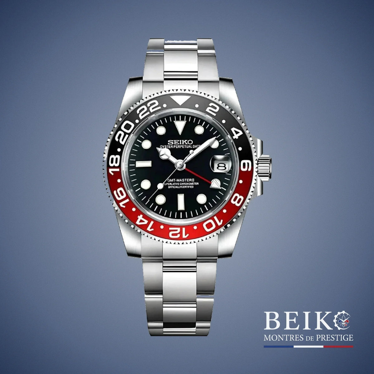 seiko mod gmt coke hommage beiko france