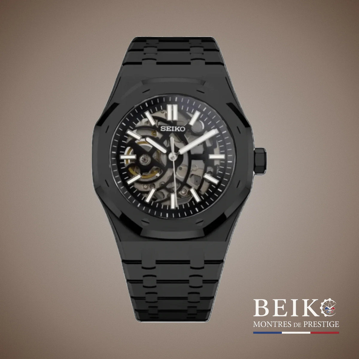 seiko mod squelette nh70 hommage beiko france