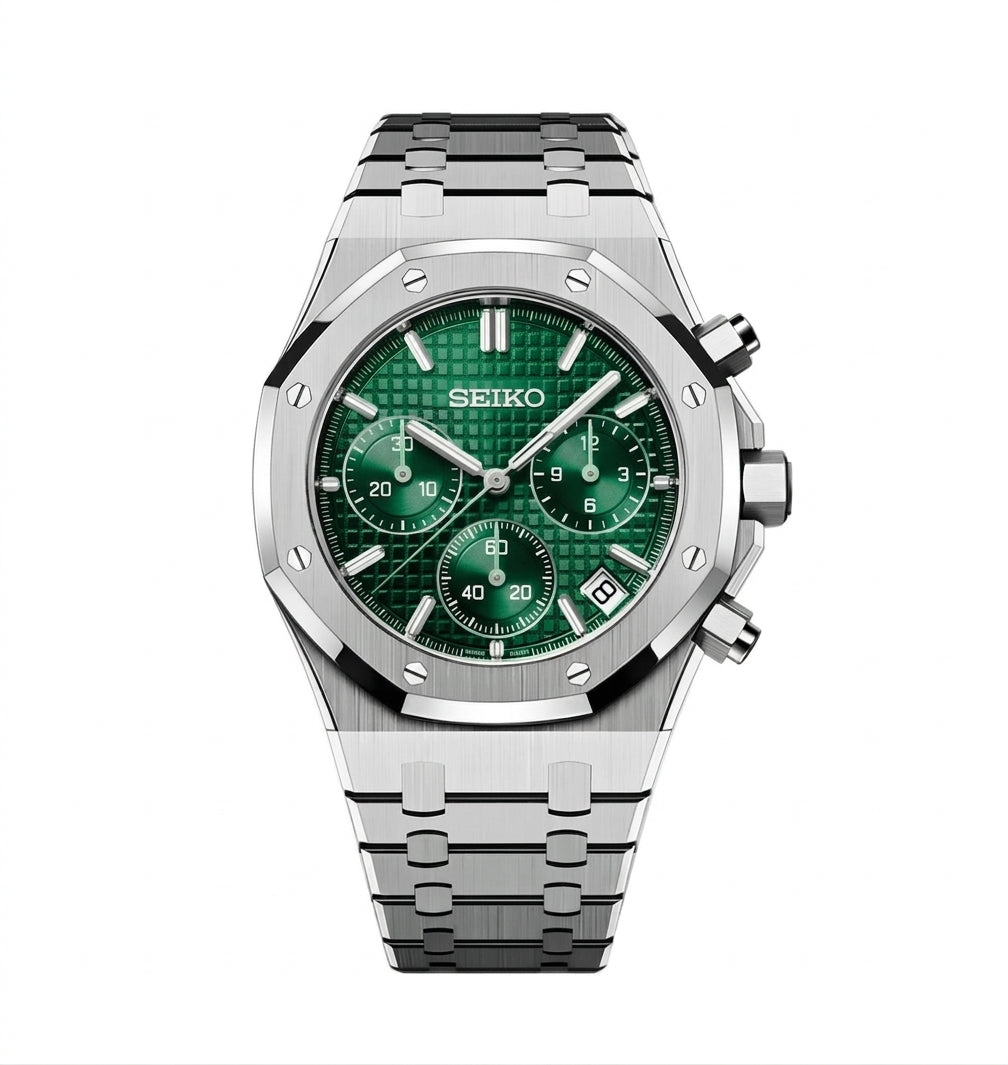 Hommage Chronographe Royal Oak — Montre Seiko Automatique | BEIKO
