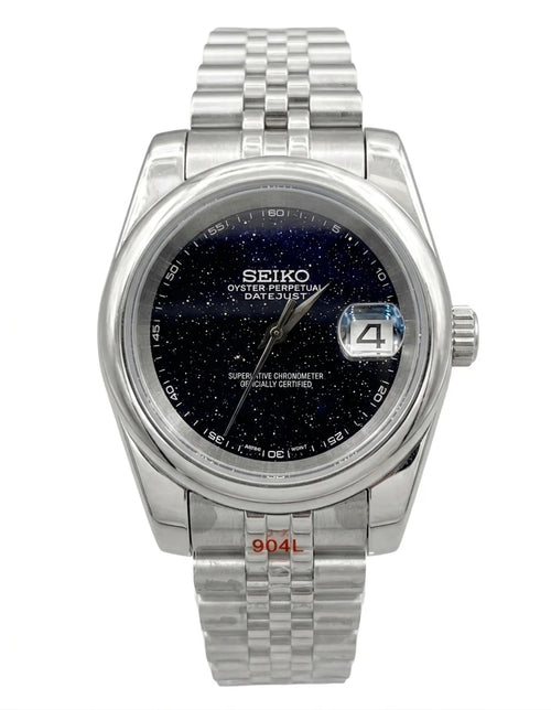 Seiko Mod classique date galaxie cadran - montre automatique