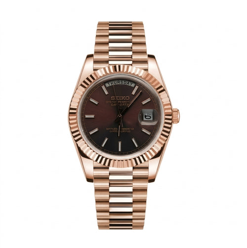 Hommage Datejust Day-Date Or — Montre Seiko Automatique | BEIKO