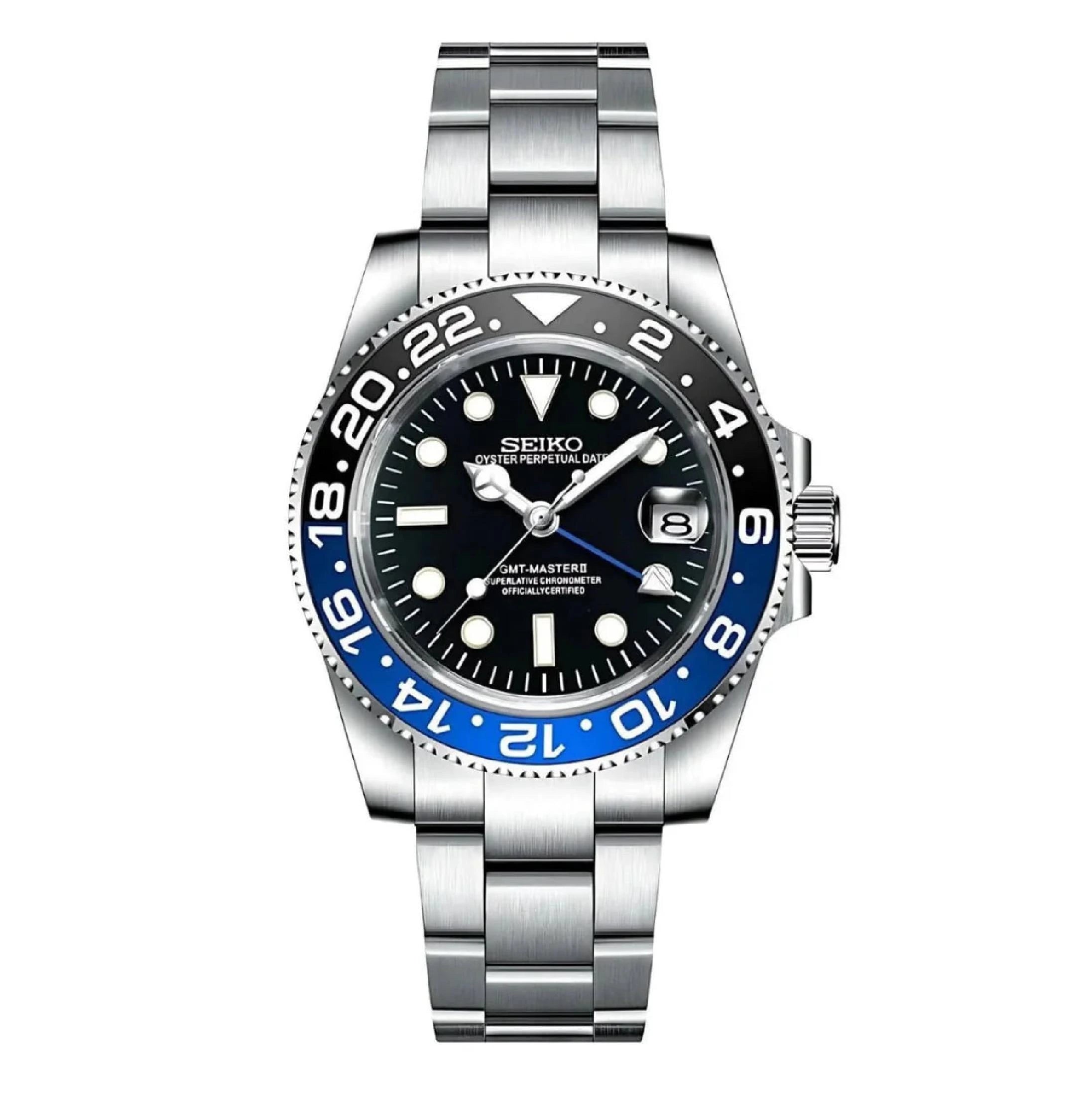 Hommage GMT Batman — Montre Seiko Automatique | BEIKO