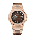 Hommage Nautilus Open Heart Or Rose — Montre Seiko Automatique | BEIKO