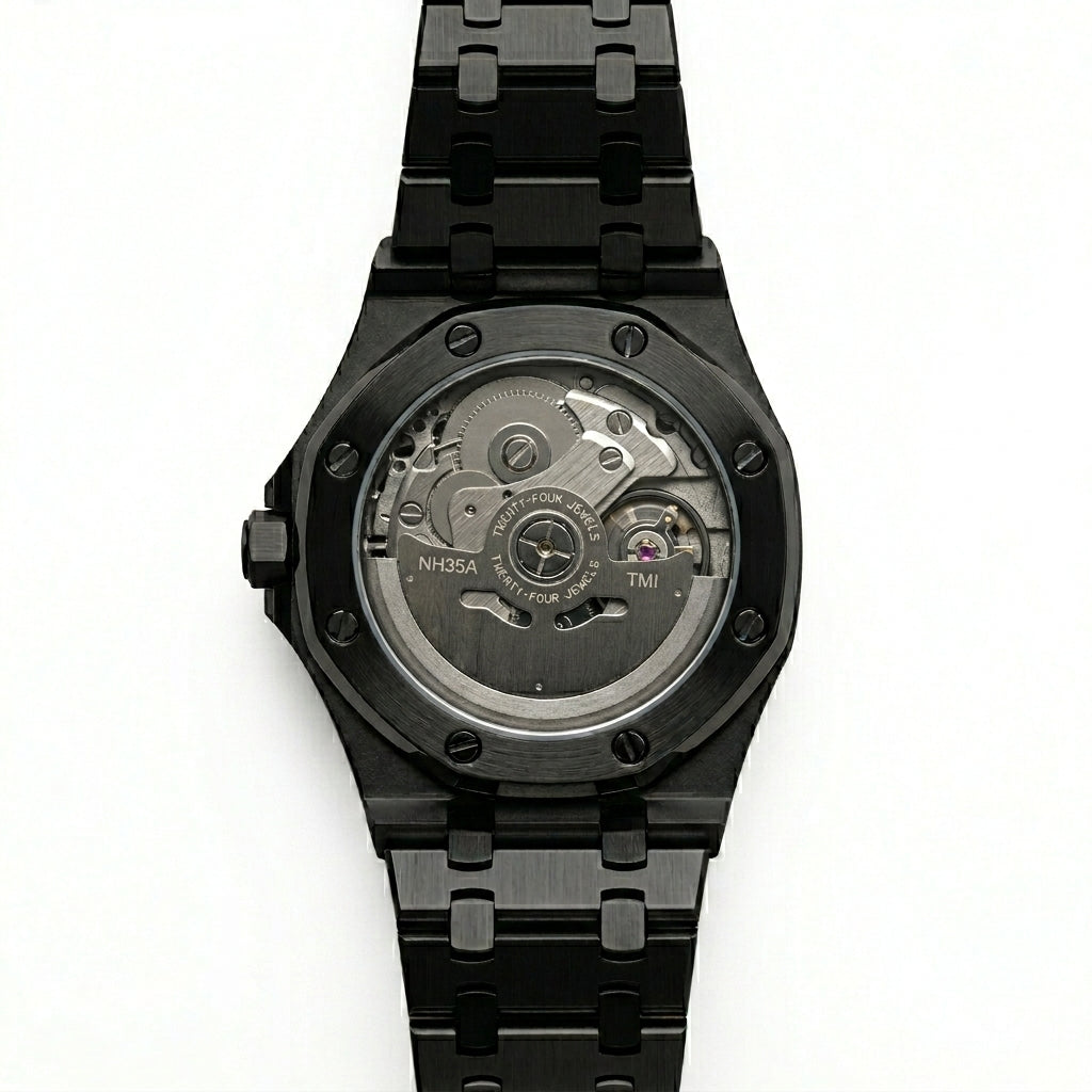 Hommage Royal Oak Black — Montre Seiko Automatique | BEIKO