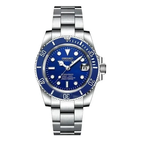 Beiko Submariner Classique vue plongée - Montre Seiko Mod automatique