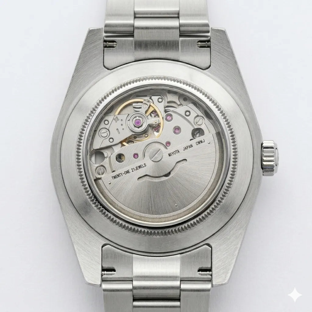 Seiko Mod Jour-Date Finitions Dorées