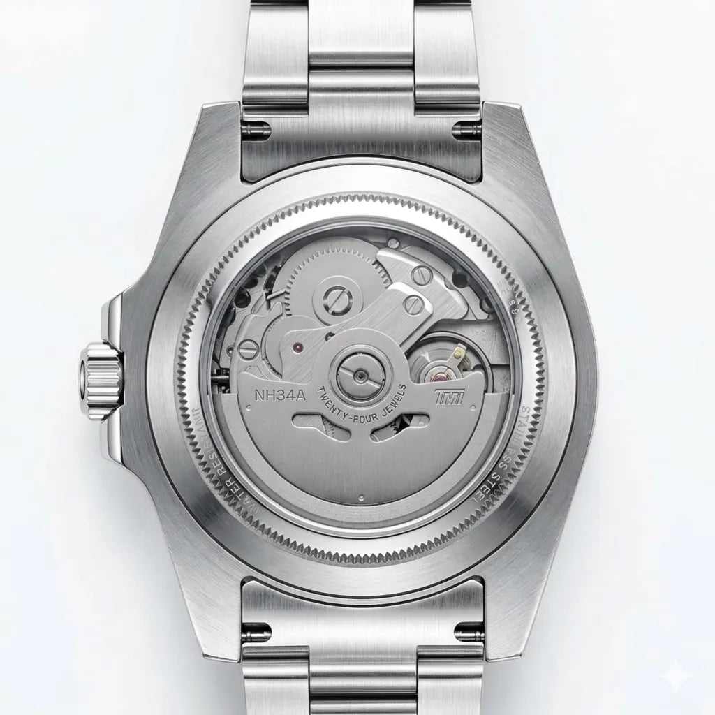 Seiko Mod Lunette Cannelée Bracelet Jubilé