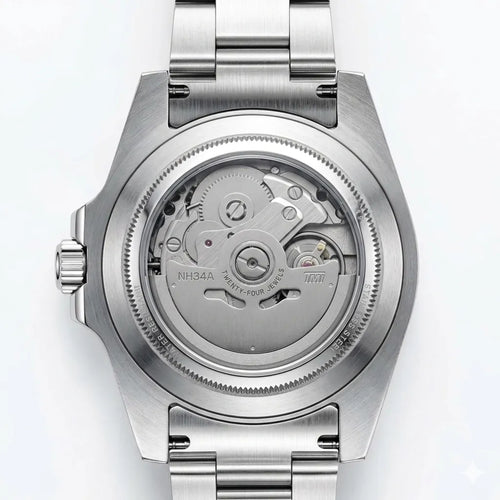 Seiko Mod Lunette Cannelée Bracelet Jubilé