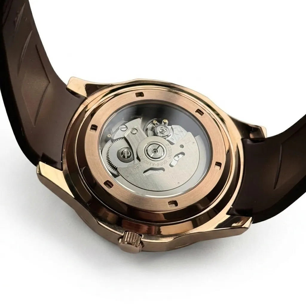 Seiko Mod Sport Caoutchouc Chocolat