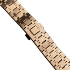 Seiko Mod Squelette Octogonal Or Rose