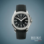 Seiko Mod Aquanaut, boîtier acier noir — montre automatique japonais NH35, verre saphir, boîtier acier, Beiko